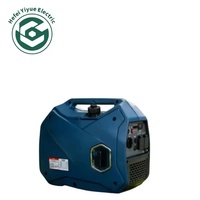 Mini 1KW Stromgenerator 1000W Tragbarer Benzin-Stromerzeuger mit Seilzugstart 220V 50Hz für Outdoor-Camping und Notstromversorgung