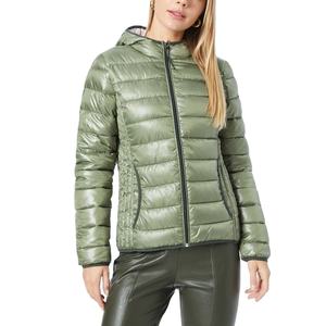 Blouson d'hiver matelassé en coton tricoté pour femmes, grande taille, imperméable, écologique, fournisseur BD - Product Image 2