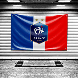 Banderas personalizadas del equipo nacional de fútbol de <span class=keywords><strong>España</strong></span> para decoración de dormitorio, tapicería para colgar en la pared, decoración de habitación, banderas divertidas para exteriores de 3x5 pies - Product Image 3