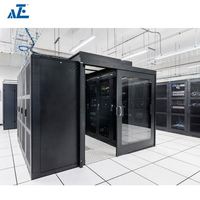 Systèmes de racks de serveurs modulaires AZE 48U, solutions de confinement d'allées pour micro-centres de données, certifiés IP20 CE, en stock