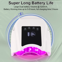 Misbeauty New 98w Uv Nail Lamp Gel Dryer Quick Dry White Led up Nail Lamp Lampe Uv Professional Rechargeable Style