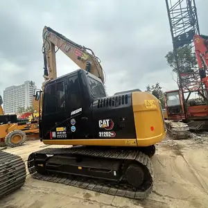 Equipo de construcción USADO buen precio Caterpillar 320D máquina excavadora de movimiento de tierras CAT 320B 320C 330C excavadora usada