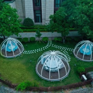 เต็นท์พลาสติกทรงโดมเป่าลมสำหรับใช้งานกลางแจ้ง เหมาะสำหรับสวน ร้านอาหาร งานแต่งงาน และงานปาร์ตี้ - Product Image 2