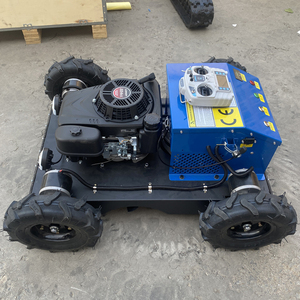 Electric Gasoline 4 -wheel <strong>Remote</strong> <strong>Control</strong> Lawn Mower Industrial Grade Self-propelled Four Stroke Multi-Functional Garden Tool - Product Image 4