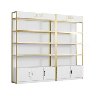 Exhibidores Metálicos Personalizados para Cosméticos, Estantes Blancos para Supermercados, Vitrinas para Tiendas de Abarrotes - Product Image 2