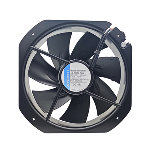 11 "kim loại 280mm 110V 380V Tủ Hình sự máy quạt thông gió công nghiệp 280x280x80mm 2600rpm 130W AC Quạt làm mát trục 220V - Product Image 1