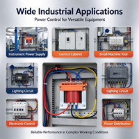 Transformateur d'isolement monophasé industriel efficace 50 Hz 60 Hz pour l'alimentation des machines-outils