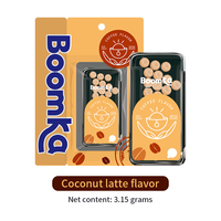 Bonbons effervescents saveur café pour une haleine fraîche, paquet portable, vente en gros OEM