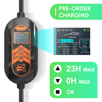 Chargeur EV portable d'urgence 22 kW, 32A, 3 phases, BN70, charge rapide pour voitures électriques, utilisation domestique pour les voitures BYD EV, contrôlable par application