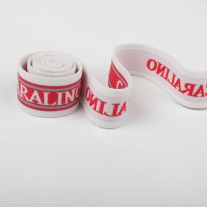 Cinturón Elástico Personalizado de Nailon, Poliéster y Látex con Logotipo Jacquard - Product Image 2