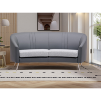 Ensemble de canapés de bureau commerciaux haut de gamme en cuir véritable ARREDAMENTI, design moderne, qualité supérieure, pour villa et bureau - Vente en gros directe usine