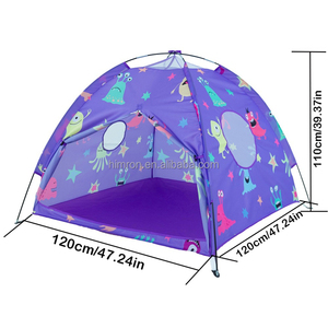 Tente de jeu pour enfants sur <span class=keywords><strong>le</strong></span> thème de l'astronaute, tente de jeu intérieure pour garçons et filles, tente de jeu extérieure en tissu polyester, château gonflable - Product Image 3