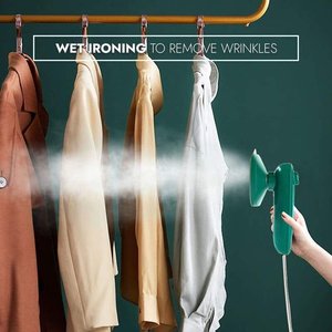 <span class=keywords><strong>Ferro</strong></span> <span class=keywords><strong>da</strong></span> <span class=keywords><strong>stiro</strong></span> a vapore portatile per indumenti portatile a secco e bagnato con spray per vestiti per gite e casa - Product Image 2