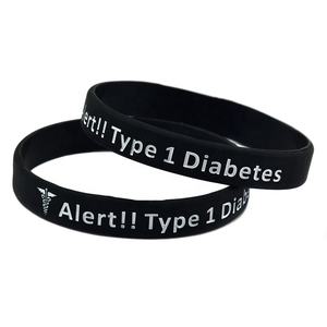 Gelang Silikon <span class=keywords><strong>Diabetes</strong></span> Tipe 1 Diskon Besar, Gelang Tangan <span class=keywords><strong>Diabetes</strong></span> Dewasa - Product Image 4