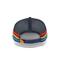 Gorra Trucker de Malla Completa con Bordado Personalizado de Dos Tonos, Gorra Trucker de Camuflaje con Cuerda para Unisex, Venta Caliente de Fábrica