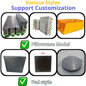 Placas esparcidoras de estabilizador de seguridad para grúas más pequeñas, excavadoras, perforadoras de hormigón, procesamiento de corte personalizado de plástico PE - Product Image 2