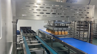Machine de démoulage automatique industrielle ADMF à ventouses sous vide pour le démoulage du pain, commande PLC pour ligne de production de boulangerie