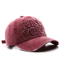 Gorra de Béisbol con Logotipo Bordado Personalizado y Estilo Desgastado