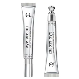 Luxury Cosmetic Lip Massage 10 15 Ml 0.5 Oz Silver Zinc Alloy Metal Applicator Tip Makeup Beauty Packaging Soft Squeeze Tube