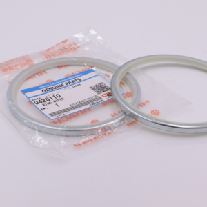 แหวนปัดน้ำฝน0420110ของแท้สำหรับรถขุด <span class=keywords><strong>HITACHI</strong></span> อะไหล่เครื่องจักรก่อสร้าง <span class=keywords><strong>EX600</strong></span>-<span class=keywords><strong>5</strong></span> EX400-3 EX1200 - Product Image 1