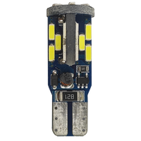 Lampes LED T10 Canbus W5W 12SMD 3030 DC-12V 6000K Angle de faisceau 360° 18W Accessoires intérieurs de voiture Éclairage automobile sans erreur