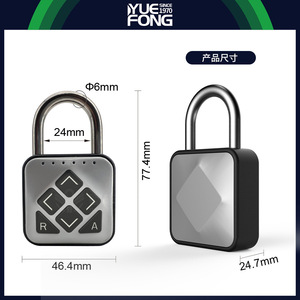 Candado Inteligente Yuefeng con Contraseña, Acero Inoxidable 304, Mini Candado Reajustable para Bolsas, Resistente al Agua IP67 - Product Image 3