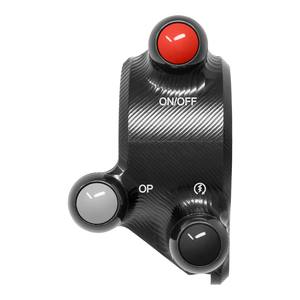 Cubierta de control del acelerador con interruptor integrado en el manillar para MV Agusta F4 - Product Image 1