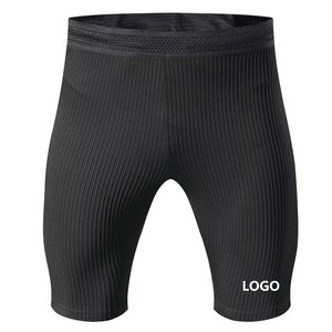 กางเกงรัดรูปวิ่งผู้ชายแบบสกินนี่ ผ้ายืดหยุ่นสูง ซับในอย่างดี สำหรับการฝึกซ้อม แห้งเร็ว เหมาะสำหรับฟิตเนสและวิ่งมาราธอน - Product Image 1