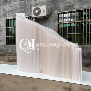 Supporto da <span class=keywords><strong>tavolo</strong></span> pieghevole in carta a nido d'ape per Stretching pesante <span class=keywords><strong>tavolo</strong></span> da Dessert da finestra in carta Art Booth colonna espositiva - Product Image 2