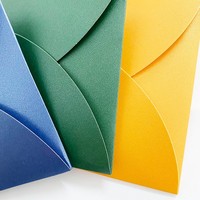 Enveloppes carrées classiques personnalisées JIAYUNLAI JYL avec perles, cartes de remerciement, enveloppes d'invitation, petites cartes, logo personnalisé, impression numérique