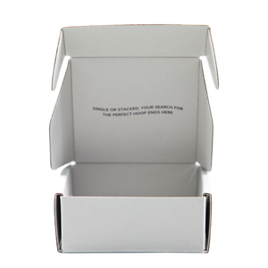 Caja de Cartón Corrugado Plegable Personalizada <span class=keywords><strong>para</strong></span> Pendientes de Aro, Joyería Pequeña, Embalaje de Regalo, Cartón de Envío, Venta al Por Mayor - Product Image 3