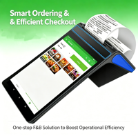 Terminal de point de vente Android FYJ F1-88, paiement mobile sans contact pour supermarché, lecteur NFC, imprimante thermique 80 mm, batterie longue durée
