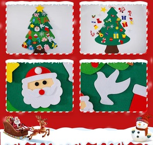 Set Economico MOLIS <span class=keywords><strong>per</strong></span> <span class=keywords><strong>Albero</strong></span> <span class=keywords><strong>di</strong></span> <span class=keywords><strong>Natale</strong></span> Fai-da-Te <span class=keywords><strong>in</strong></span> Feltro con Decorazioni <span class=keywords><strong>per</strong></span> Porta/Parete <span class=keywords><strong>per</strong></span> Capodanno - Product Image 6
