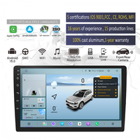 Radio para Auto Android KZS T9 con Pantalla Táctil de 9/10 Pulgadas, 1920*720, 4+32GB, Estéreo Universal, Reproductor de Audio GPS, 2DIN, Asistente de Reversa, Portátil