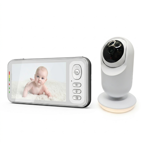 KT556L 2.4GHz กล้องวงจรปิดสำหรับเด็กแบบไม่ใช้ WiFi หน้าจอ IPS ขนาด 5 นิ้ว พร้อมแบตเตอรี่ 5000mAh กล้อง PTZ ระยะ 1000 ฟุต - Product Image 1