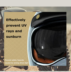 หมวกกันน็อคแบบย้อนยุคแบบสแนปปุ่ม 3 ตัว ใช้ได้กับหมวกกันน็อค <span class=keywords><strong>SHOEI</strong></span> - Product Image 6