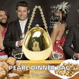 Bolso de noche cruzado de lujo con diamantes de moda para damas, exquisito bolso de mano cuadrado tipo clutch Sehe Fashion - Product Image 2