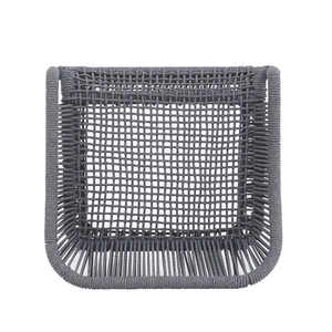 La Push Modern Adjustable Leather Outdoor Patio Dark Gray Barstool Set of <b>2</b> for Home <b>Bar</b> - Product Image 6