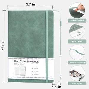 Cuaderno de Diario <span class=keywords><strong>para</strong></span> <span class=keywords><strong>Estudiantes</strong></span> y Oficina con Correa Reforzada, Edición de Regalo con Impresión de Logotipo <span class=keywords><strong>para</strong></span> Oficina y Escuela - Product Image 4