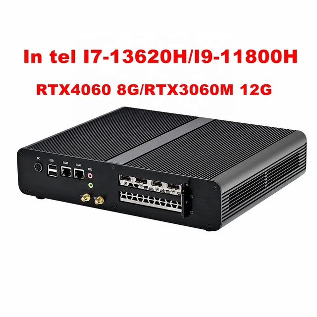 Gaming Mini PC Intel I7 13620H DDR5 11600H I9 11800H DDR4 Mini PC RTX 4060 8G 3060 12G M.2 NVMe Win11 Gamer Mini Computer WiFi6