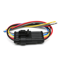 Adaptateur automobile étanche LIZONE TE AMP Superseal 1,5 mm 5 broches mâle -40~105°C pour faisceau de câbles 282107-1