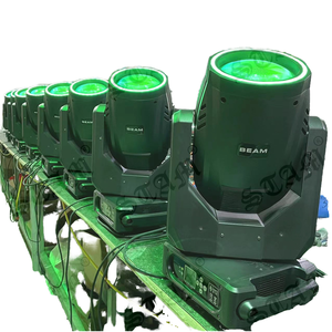 295W DMX512 testa mobile luce fascio RGBW emettitore per feste di nozze locali notturni Disco palchi - Product Image 5