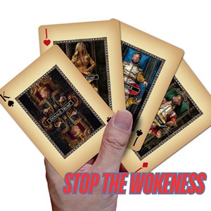 Carte da Poker Personalizzabili <span class=keywords><strong>Zoe</strong></span> Brand USA (in Carta) con Design Bandiera USA, Pronte per la Spedizione Transfrontaliera, per Giochi di Scacchi e Carte - Product Image 4