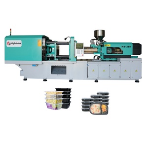 Caja apilable de almacenamiento de alimentos de alta precisión Máquina de moldeo por inyección de contenedores de mesa de delicatessen de pared delgada - Product Image 1
