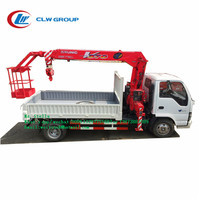 Nouveau design Japon 600P camion unic urv370 3 tonnes boom de levage grue mobile camion