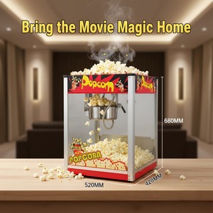 Máquina de Palomitas de Maíz Eléctrica Automática OUTE de 8 oz, de Alto Rendimiento, Fácil de Limpiar, con Enchufe Multi-País, para Alquiler en Cines y Fiestas - Product Image 2