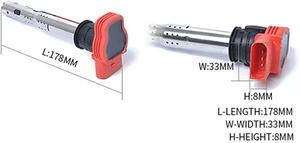 06E905115A 06E905115B 06E905115C 06E905115D 06E905115E 06E905115F Катушка зажигания для Audi A4 A6 A8 Q5 Q7 R8 - Product Image 5