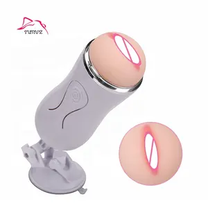 뜨거운 판매 방수 섹스 기계 음모 자위대 컵 질 장난감 남성용 진동기