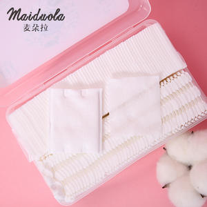 Maiduola – tampons de coton non tissés à 2 couches, 550 pièces, pack combiné, démaquillant pour le visage, usage général - Product Image 5