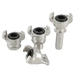 Carbon Steel SS304 SS316 Stainless Steel Or Brass Chicago Joint Claw Fittings